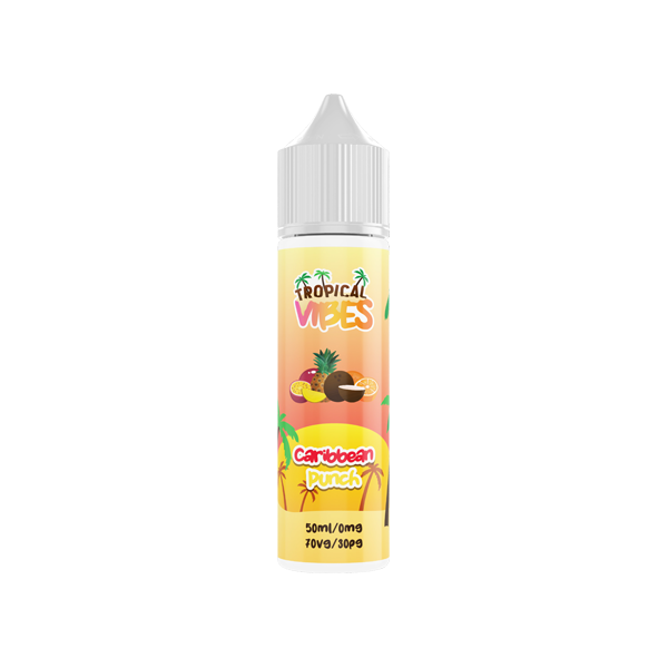 Tropical Vibes 50ml Shortfill 0mg (70VG/30PG) | Tropical Vibes | Hall of Vape |  | Vaping Products