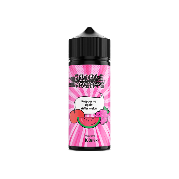 Triple Treats 100ml Shortfill 0mg (70VG/30PG) | Triple Treats | Hall of Vape |  | Vaping Products