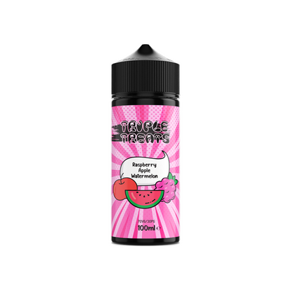 Triple Treats 100ml Shortfill 0mg (70VG/30PG) | Triple Treats | Hall of Vape |  | Vaping Products