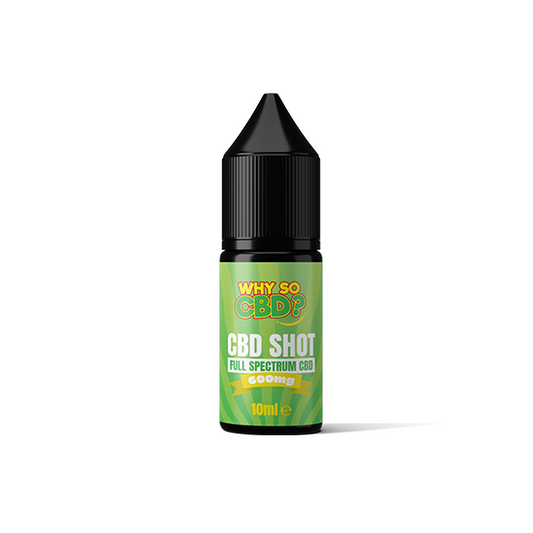 Why So CBD? 600mg Full Spectrum CBD Shot 10ml | Why So CBD | Hall of Vape |  | CBD Products