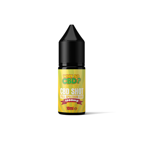 Why So CBD? 1200mg Full Spectrum CBD Shot 10ml | Why So CBD | Hall of Vape |  | CBD Products