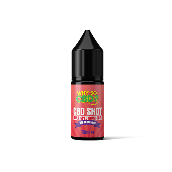 Why So CBD? 1800mg Full Spectrum CBD Shot 10ml | Why So CBD | Hall of Vape |  | CBD Products