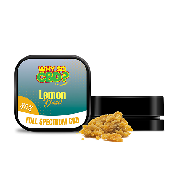 Why So CBD? 80% Full Spectrum CBD Crumble 1g | Why So CBD | Hall of Vape |  | CBD Products