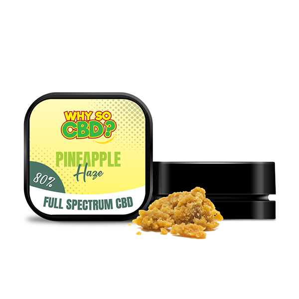 Why So CBD? 80% Full Spectrum CBD Crumble 1g | Why So CBD | Hall of Vape |  | CBD Products