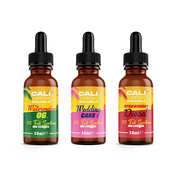 CALI 10% Water Soluble Full Spectrum CBD Extract - Original 30ml | The Cali CBD Co | Hall of Vape |  | CBD Products