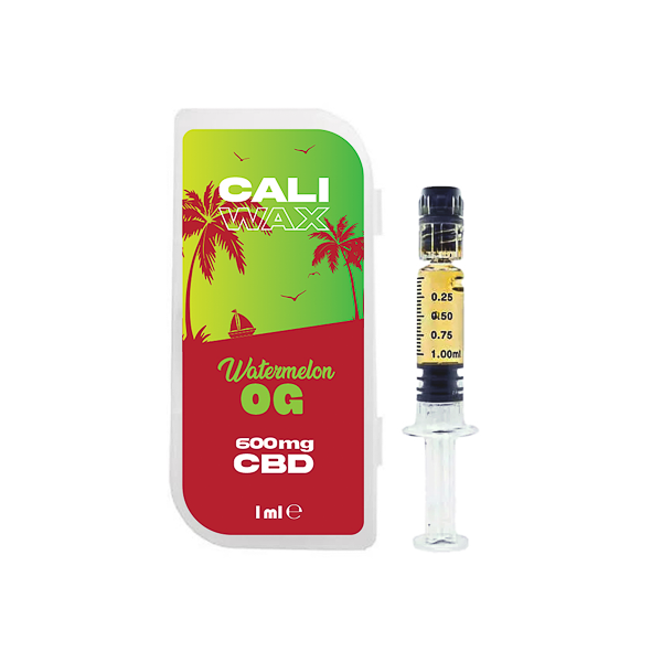 CALI Wax 600mg Full Spectrum CBD - 1ml | The Cali CBD Co | Hall of Vape |  | CBD Products