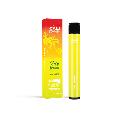 CALI BAR C600 300mg CBD Disposable Vape Device 600 Puffs | The Cali CBD Co | Hall of Vape |  | CBD Products