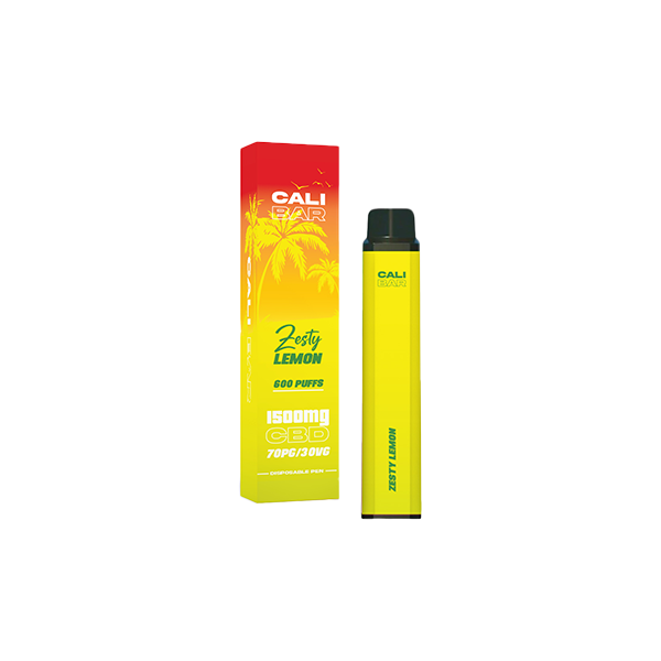 Cali Co 1500mg CBD Disposable Vape - 3000 puffs | The Cali CBD Co | Hall of Vape |  | Vaping Products