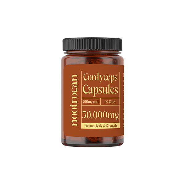 Nootrocan 30000mg Nootropic Vegan Mushroom Capsules - 60 Caps | Nootrocan | Hall of Vape |  | Nootropics & Supplements