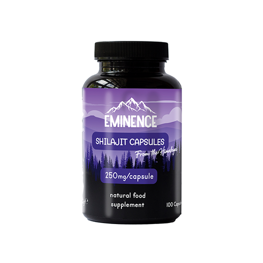 Eminence 25000mg Vegan Shilajit Capsules - 100 Caps | Eminence | Hall of Vape |  | Nootropics & Supplements