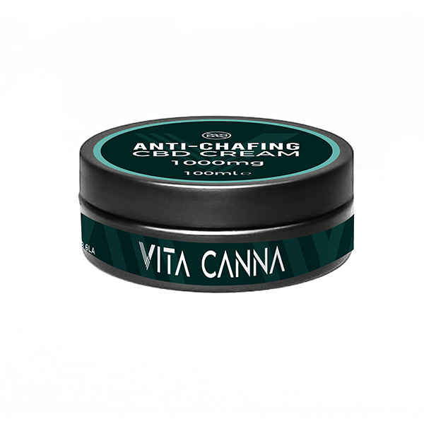 Vita Canna 1000mg CBD Anti-Chafing Cream 100ml | Vita Canna | Hall of Vape |  | CBD Products