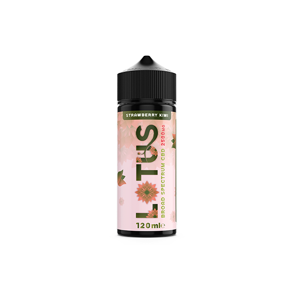 Lotus Leaf CBD 2500mg CBD Broad-Spectrum E-liquid 100ml (70VG/30PG)