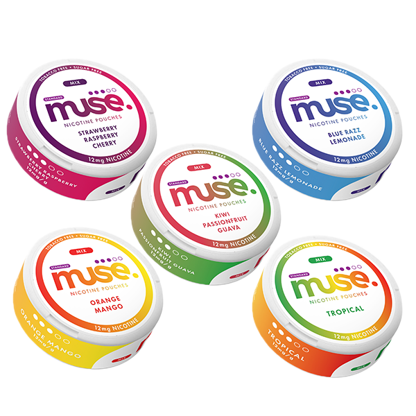 12mg Muse Nicotine Pouches - 20 Pouches | Muse | Hall of Vape |  | Smoking Products