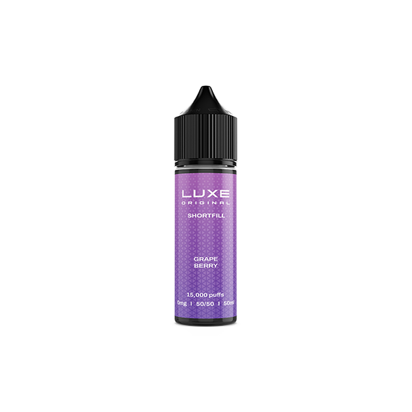 0mg LUXE 50ml Shortfill (50VG/50PG) - 5 Pack | LUXE | Hall of Vape |  | Vaping Products