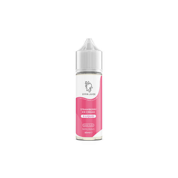 Bulk Buy 0mg EFFIN Juice 50ml Shortfill (50VG/50PG) - Multipacks (10, 25 & 50) | EFFIN Juice | Hall of Vape |  | Vaping Products