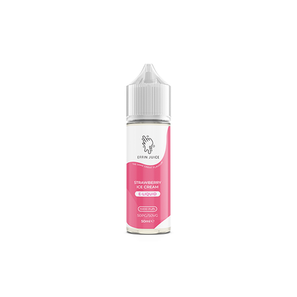 Bulk Buy 0mg EFFIN Juice 50ml Shortfill (50VG/50PG) - Multipacks (10, 25 & 50) | EFFIN Juice | Hall of Vape |  | Vaping Products