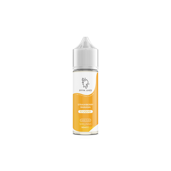 Bulk Buy 0mg EFFIN Juice 50ml Shortfill (50VG/50PG) - Multipacks (10, 25 & 50) | EFFIN Juice | Hall of Vape |  | Vaping Products