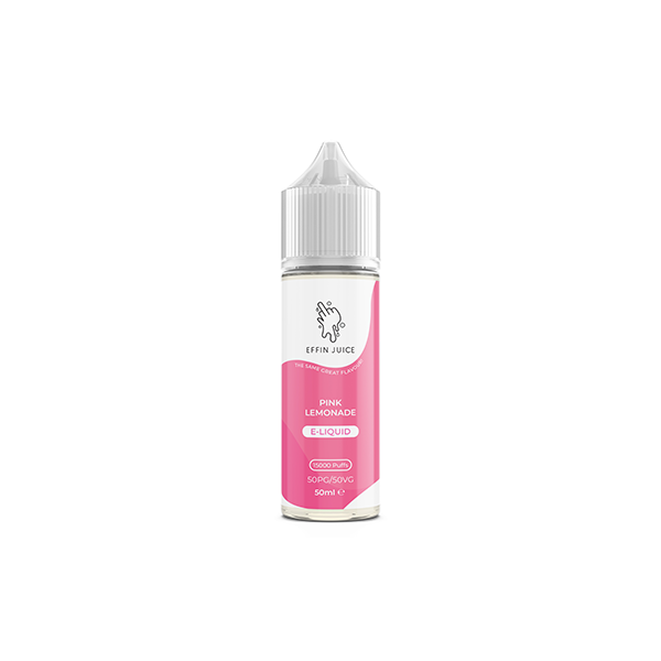 Bulk Buy 0mg EFFIN Juice 50ml Shortfill (50VG/50PG) - Multipacks (10, 25 & 50) | EFFIN Juice | Hall of Vape |  | Vaping Products