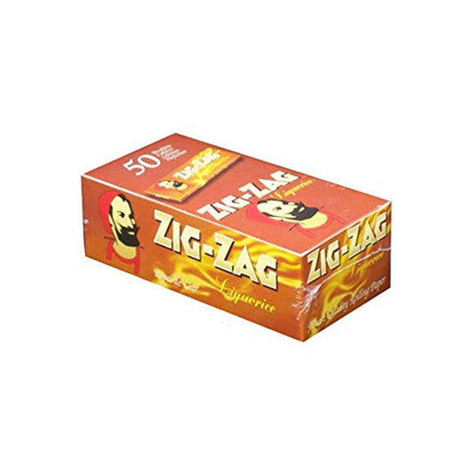 50 Zig-Zag Liquorice Regular Size Rolling Papers | Zig-Zag | Hall of Vape |  | Smoking Products