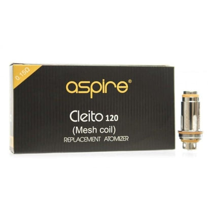 Aspire Cleito 120 Mesh Coil - 0.15 Ohm | Aspire | Hall of Vape |  | Vaping Products