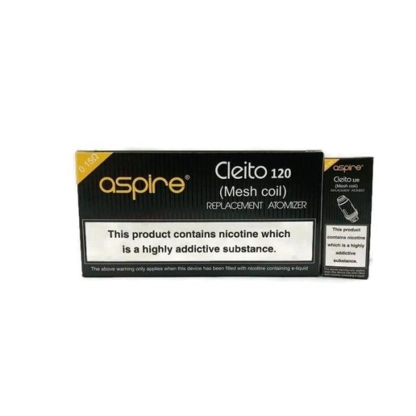 Aspire Cleito 120 Mesh Coil - 0.15 Ohm | Aspire | Hall of Vape |  | Vaping Products