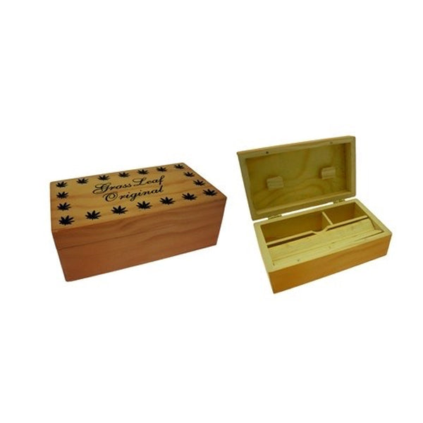 Grass Leaf Original Medium Wooden Storage Box | Grassleaf | Hall of Vape |  | Smoking Products