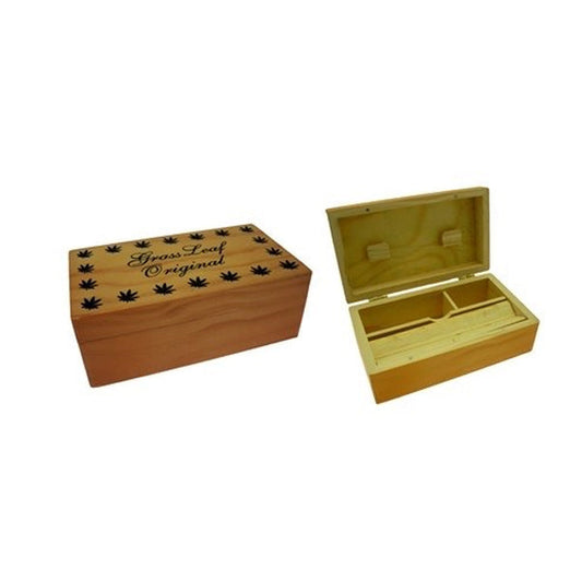 Grass Leaf Original Medium Wooden Storage Box | Grassleaf | Hall of Vape |  | Smoking Products