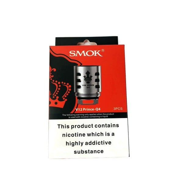 Smok V12 Prince Q4 Coil - 0.4 Ohm | Smok | Hall of Vape |  | Vaping Products